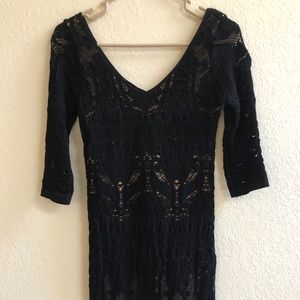 Black Lace Cocktail dress